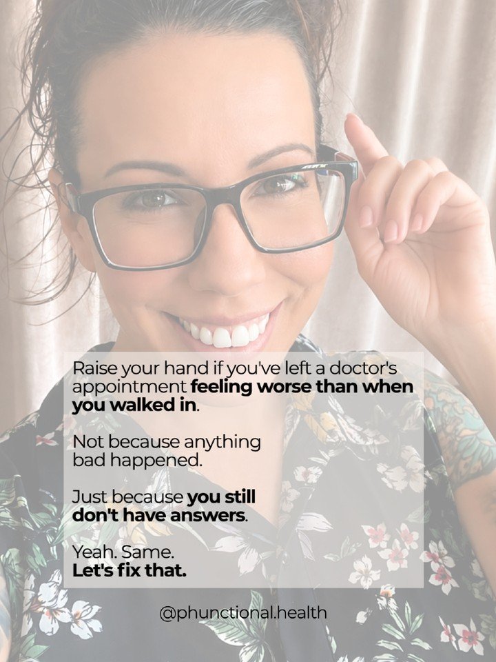 Instagram post — your symptoms deserve a real explanation